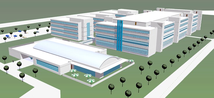 Skyguide Südansicht
