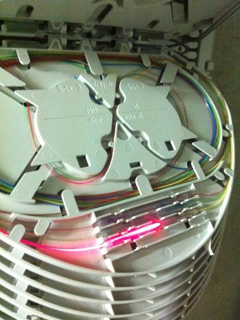 Contr&ocirc;le laser Fibre