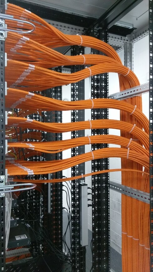 B-UKV Verkabelung Rackraum