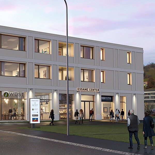 Mieterausbau Poststelle Eschen Visualisierung