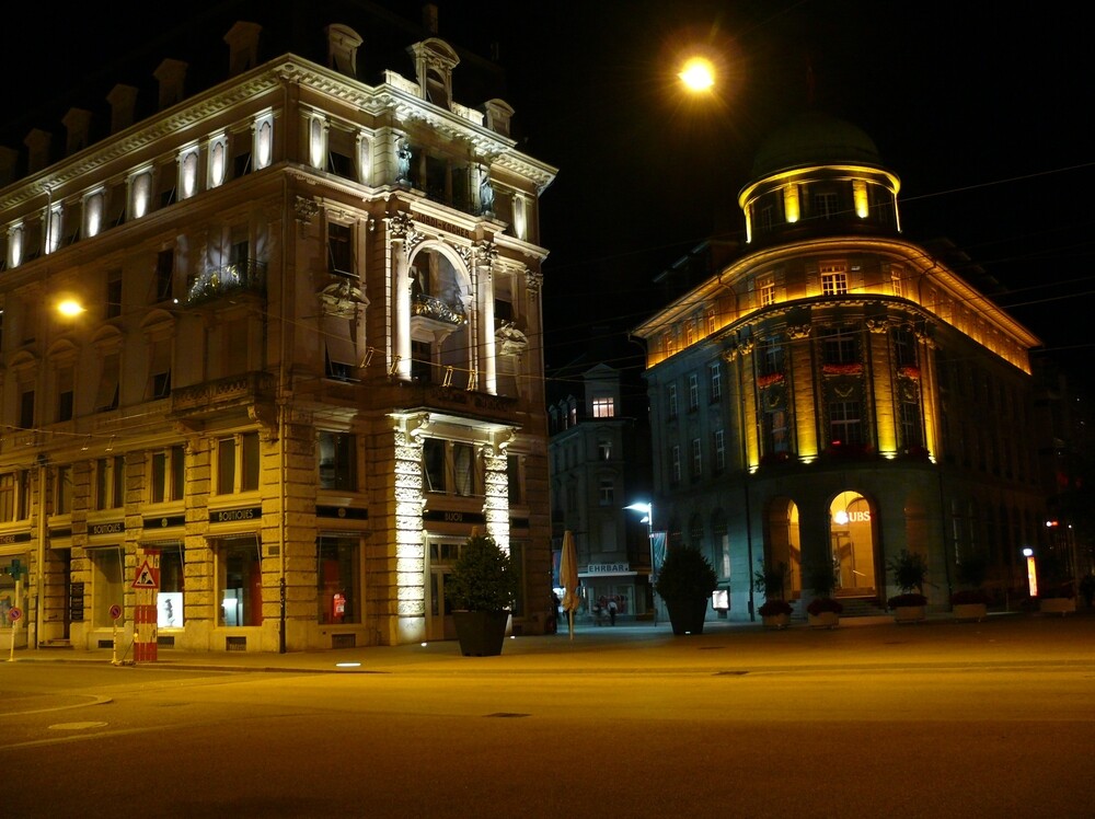 Fassadenbeleuchtung Zentralplatz
