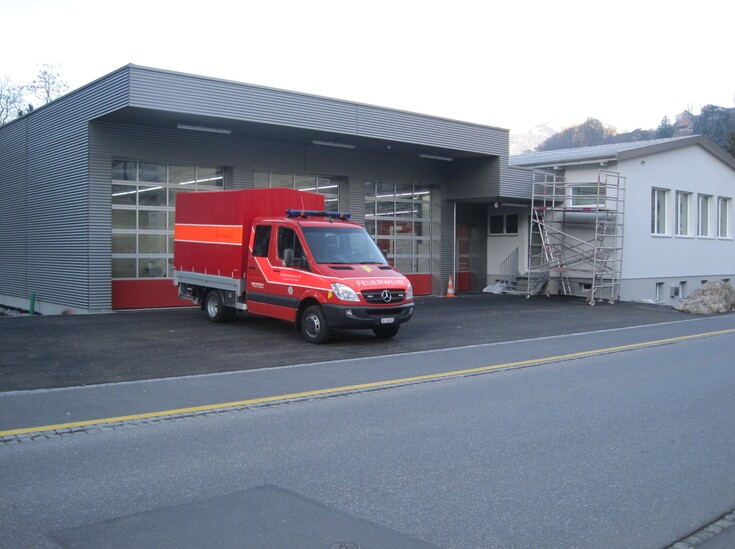 Referenz Feuerwehrdepot Mollis