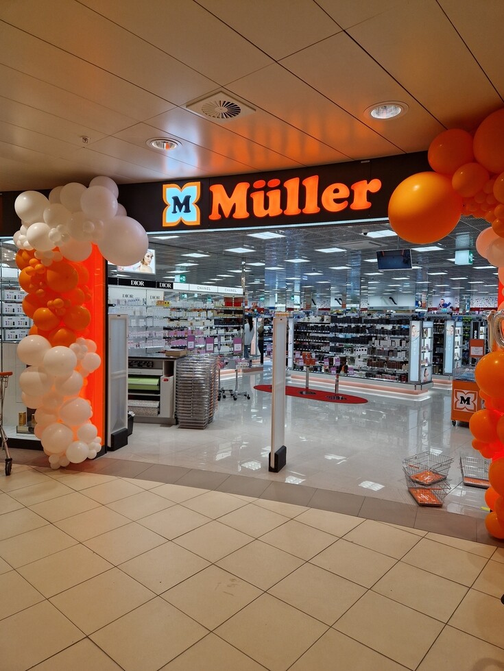 M&uuml;ller Shoppyland EKZ Eingang