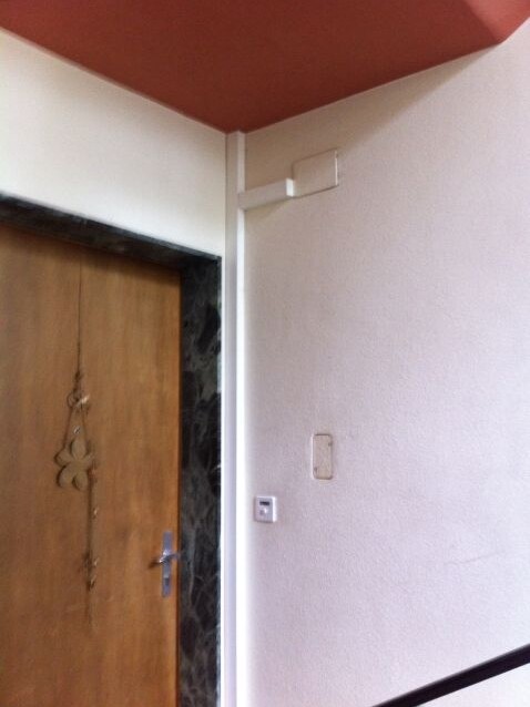 Colonne montante apparente