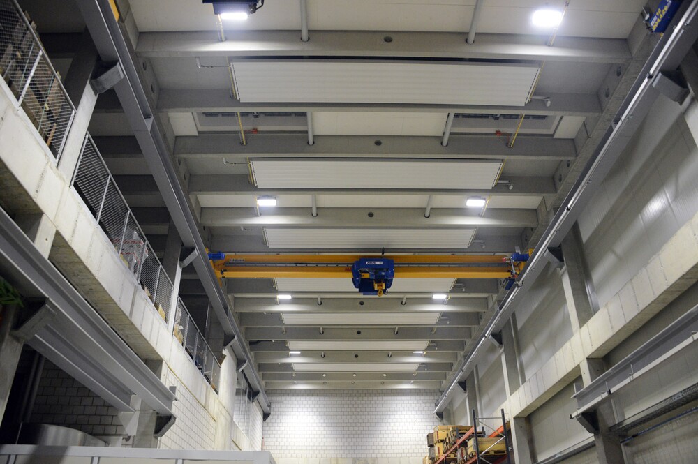 Industriehalle Gebr. Meier AG (Geb&auml;ude Innen Decke)