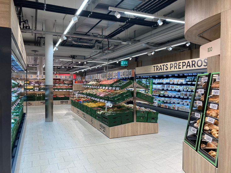 LIDL St. Moritz innen