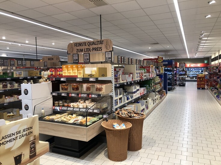 LIDL Innenbereich